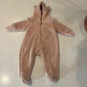 H&M Sherpa Onesie - Excellent condition - Size 6 Months